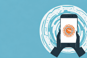 A smartphone submerged in a bowl of uncooked rice