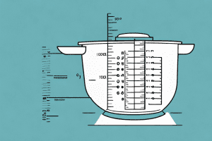 A lost measuring cup in a rice cooker