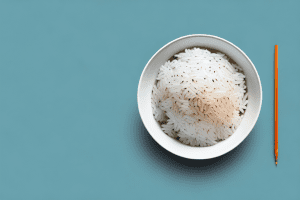 A bowl of rice with a cell phone submerged in it