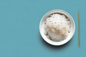 A bowl of rice with a phone submerged in it