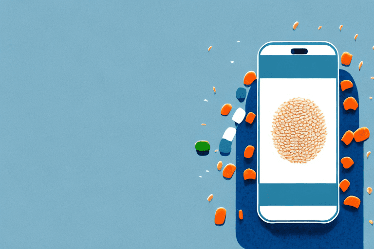 A phone being dried by a bowl of rice