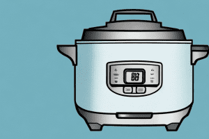 A rice cooker with steam and aroma coming out of it