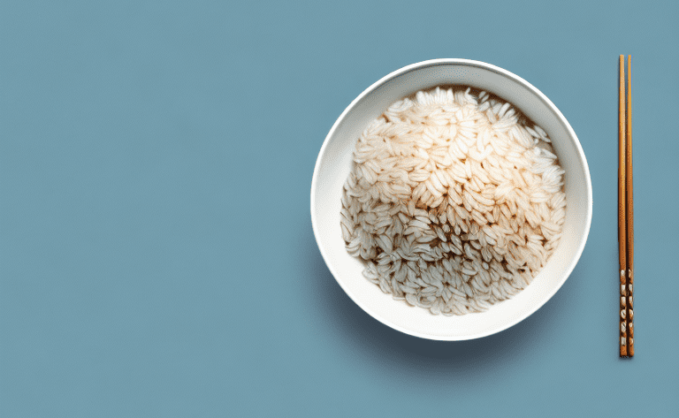 A bowl of steaming