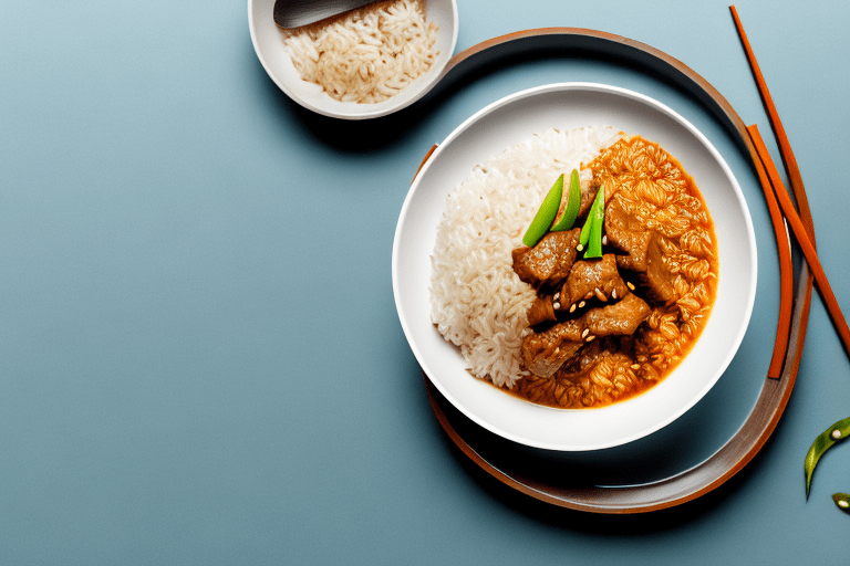 A bowl of steaming fragrant rice