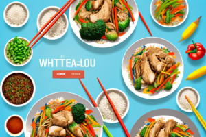 A colorful stir-fry with chicken