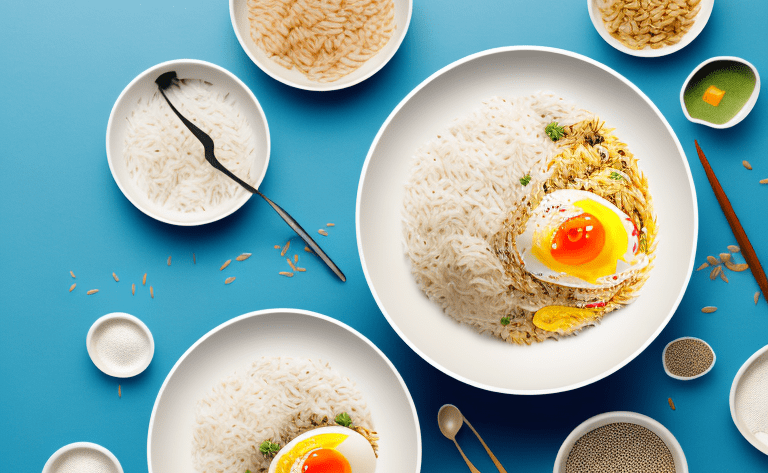 A bowl of kedgeree
