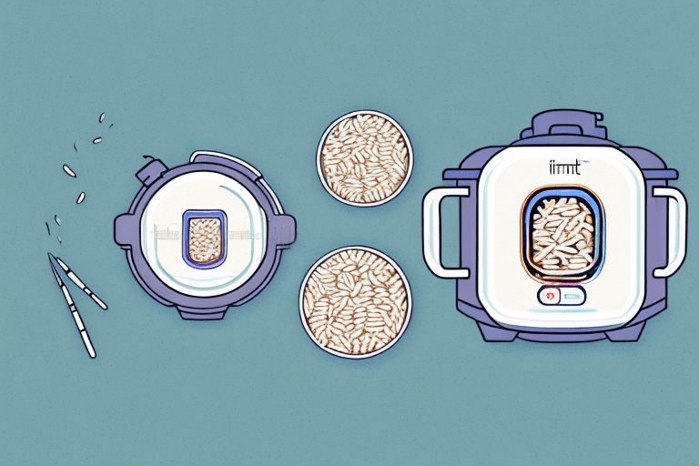 Using Instant Pot as Rice Cooker Rice Array