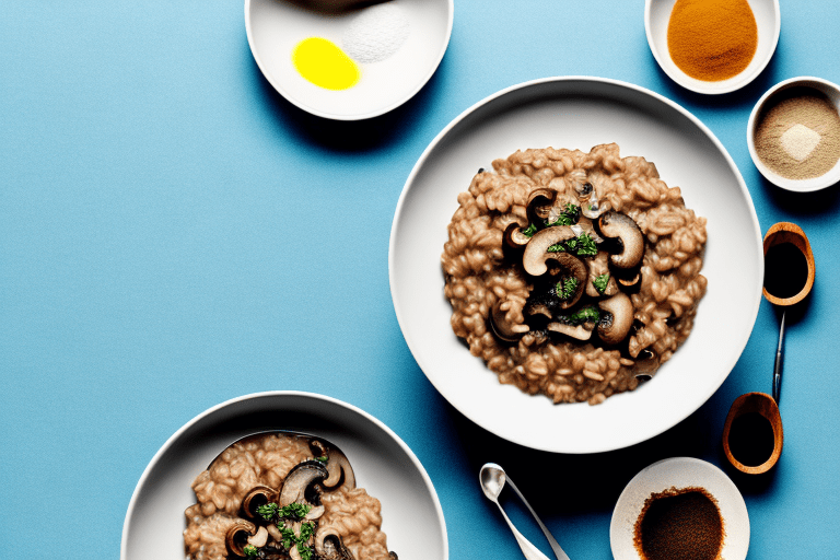 Beef and Mushroom Risotto Recipe Rice Array