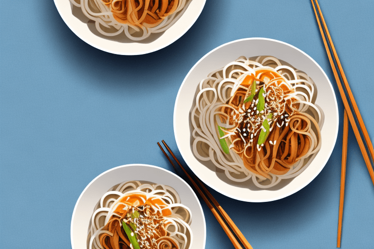 Rice Vermicelli vs Udon Noodles for Yaki Udon Stir-Fry