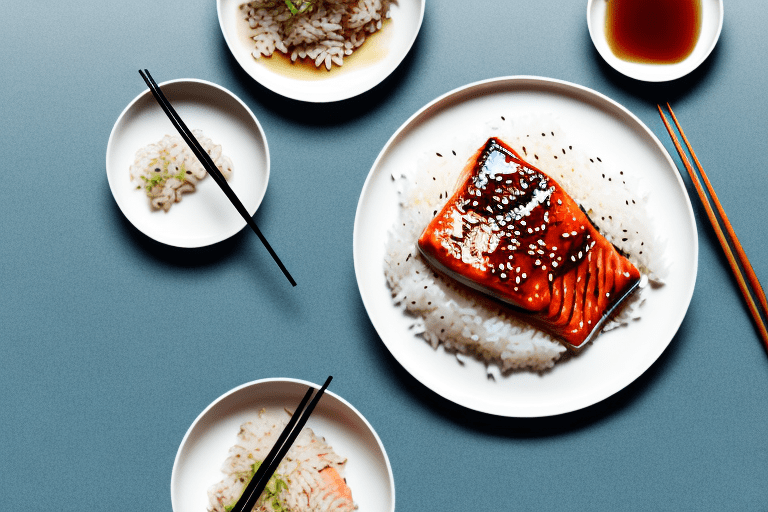 Teriyaki Glazed Salmon with Jasmine Rice Recipe
