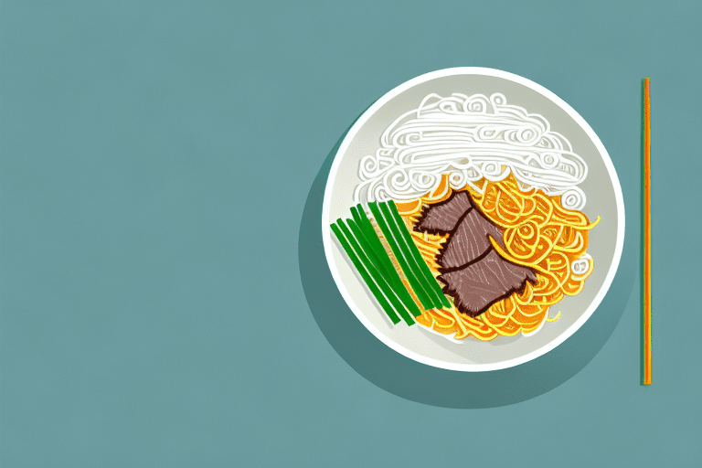 Vietnamese Lemongrass Beef with Rice Noodles Recipe Rice Array