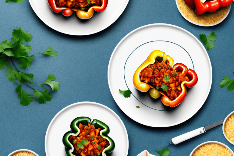 Mexican Chorizo and Rice Stuffed Bell Peppers Recipe