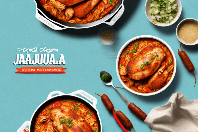 Cajun Chicken and Andouille Sausage Jambalaya Recipe