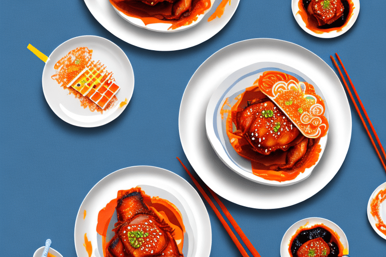 Korean Spicy BBQ Pork and Kimchi Fried Rice Recipe