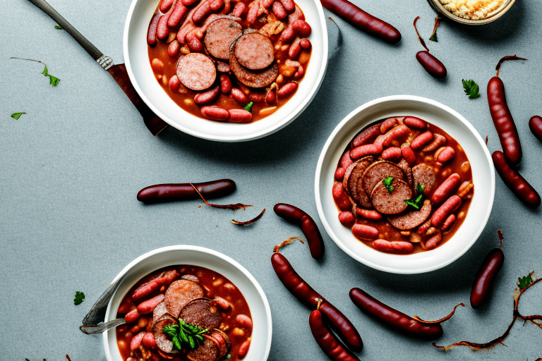 Cajun Red Beans and Rice with Smoked Sausage Recipe