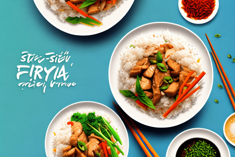 Thai Basil Chicken and Jasmine Rice Stir-Fry Recipe