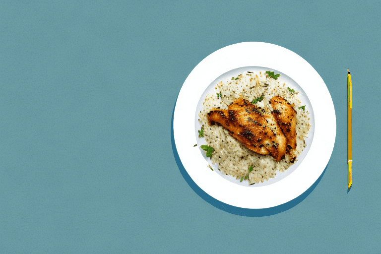 Greek Lemon Oregano Chicken and Rice Pilaf Recipe