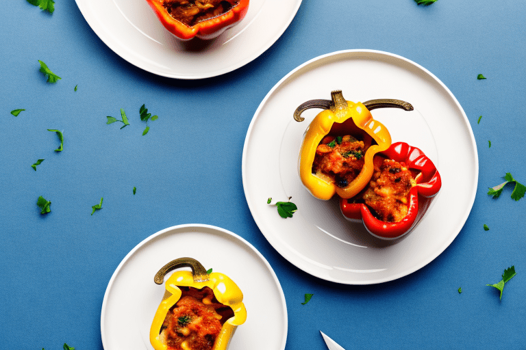 Greek Moussaka Stuffed Bell Peppers with Rice Recipe