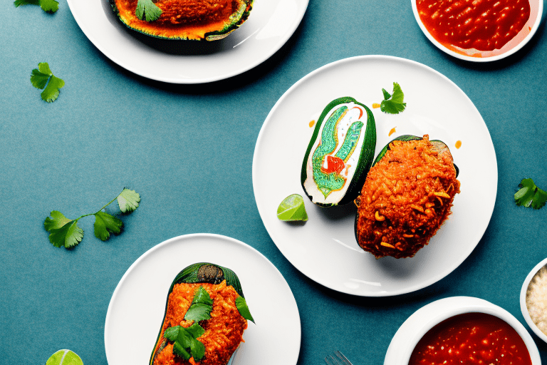 Mexican Chiles Rellenos (Stuffed Peppers) with Rice Recipe