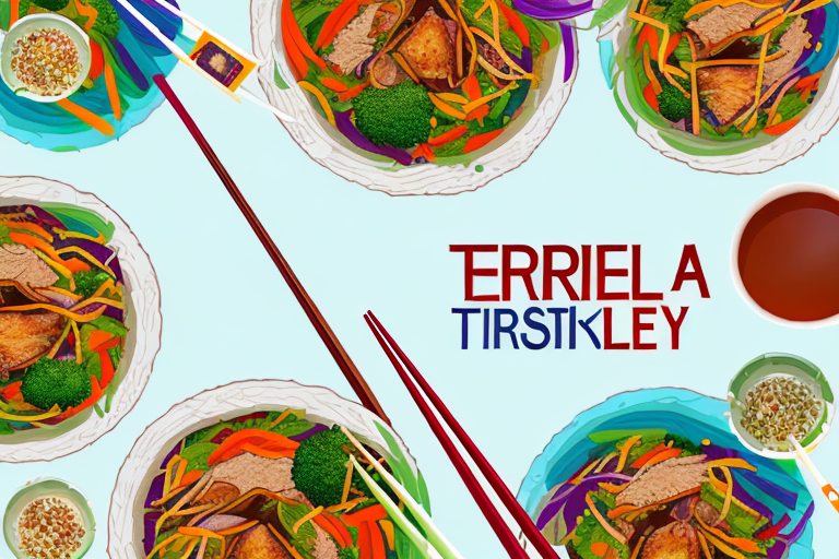 Teriyaki Glazed Turkey and Vegetable Stir-Fry with Rice Recipe