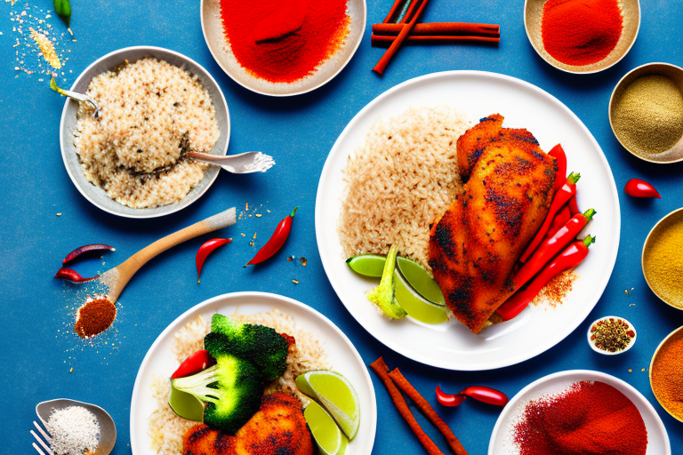 Moroccan Spiced Chicken and Rice Recipe