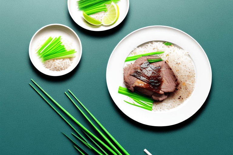 Vietnamese Lemongrass Pork with Broken Rice Recipe