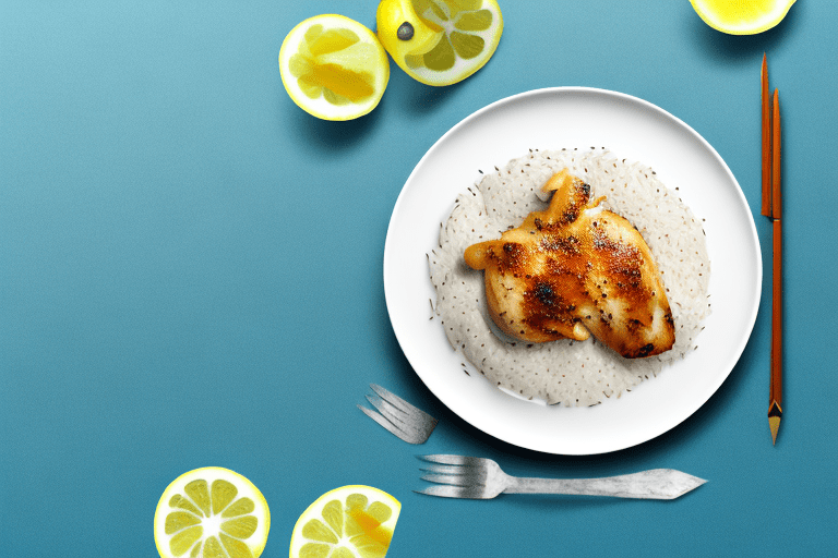 Greek Lemon Chicken with Rice Recipe