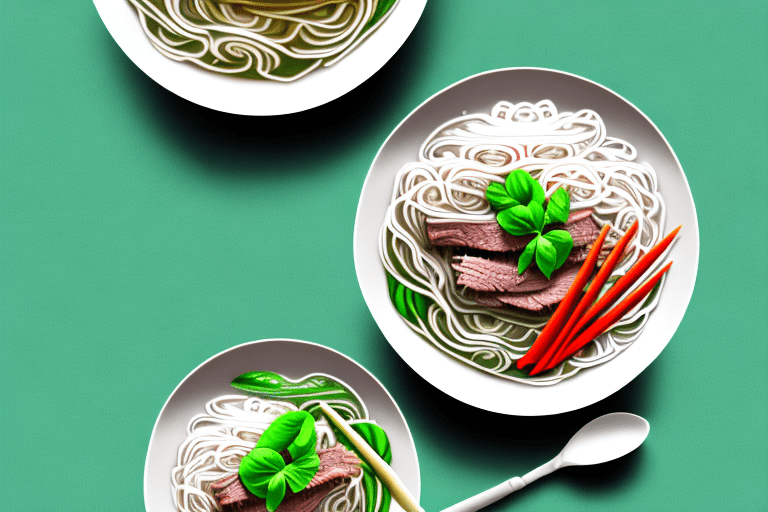 Thai Green Curry Beef with Rice Noodles Recipe