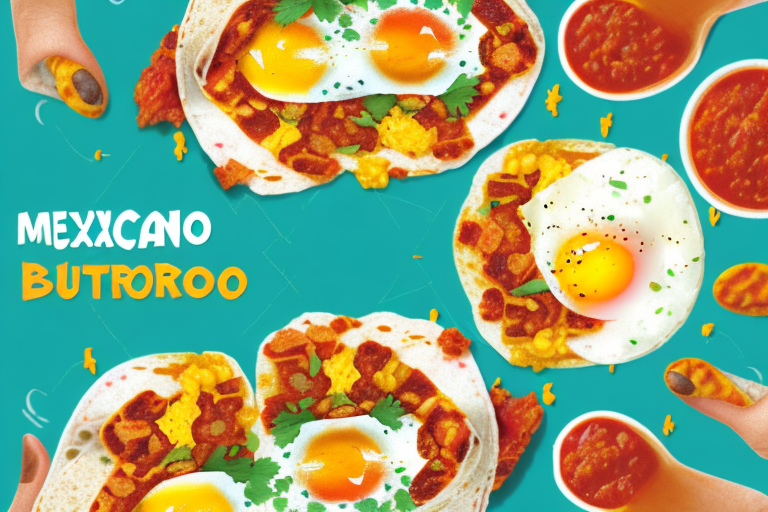 Mexican Chorizo and Egg Breakfast Burrito with Rice Recipe