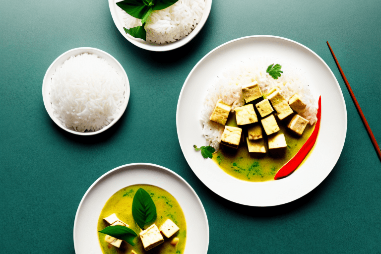 Thai Green Curry Tofu with Jasmine Rice Recipe | Rice Array