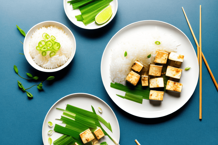 Vietnamese Lemongrass Tofu with Jasmine Rice Recipe