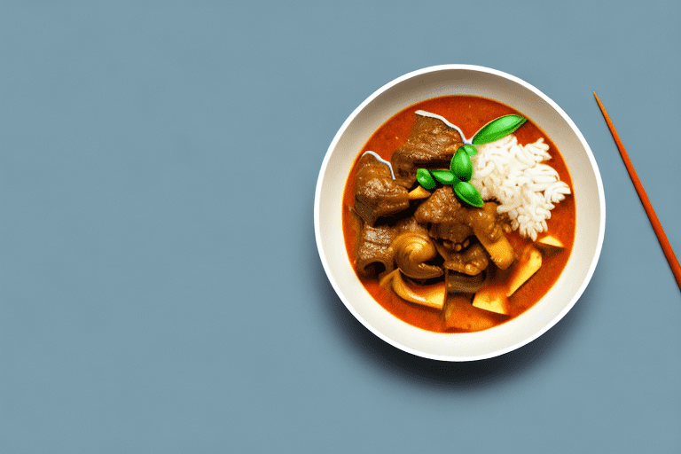 Thai Massaman Curry Beef with Jasmine Rice Recipe