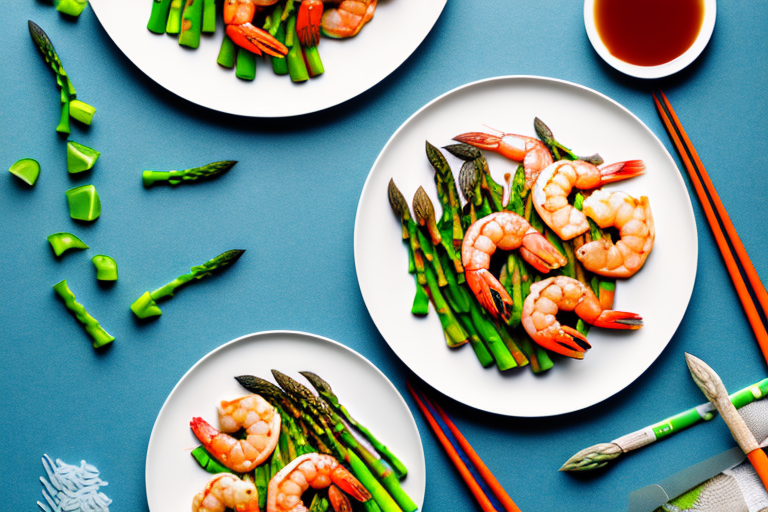 Shrimp and Asparagus Stir-Fry with Rice Recipe