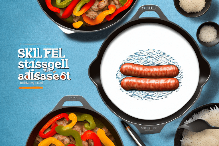 Sausage and Bell Pepper Skillet with Rice Recipe