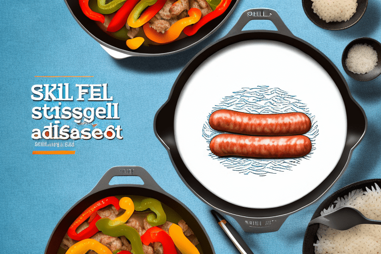 Sausage and Bell Pepper Skillet with Rice Recipe Rice Array