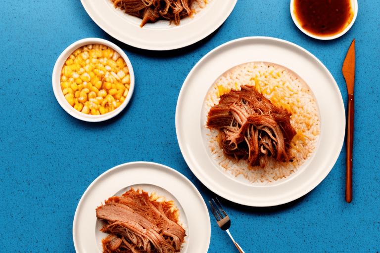 BBQ Pulled Pork with Corn and Rice Recipe