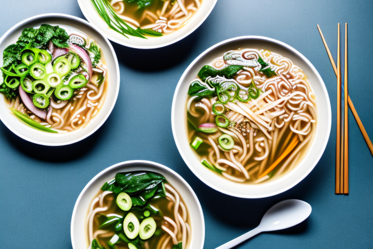 Rice Vermicelli vs Pho Noodles for Vegetarian Pho