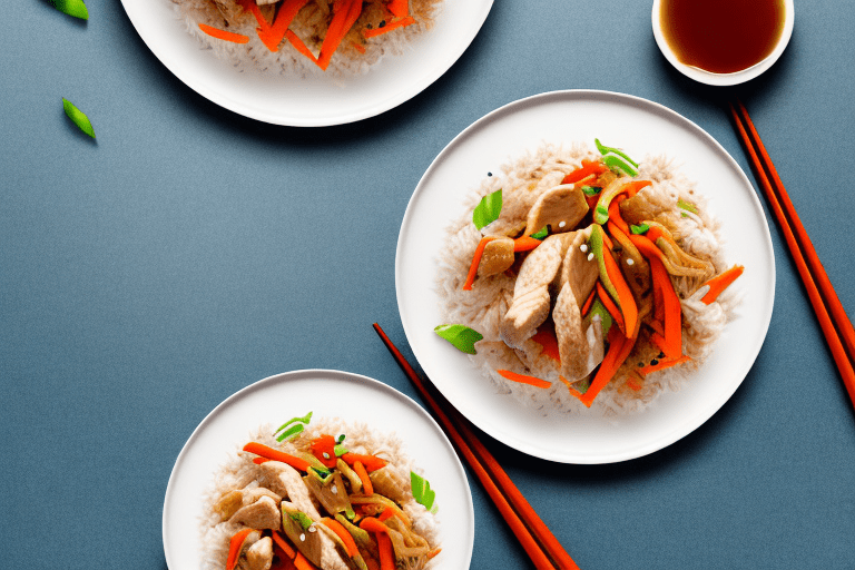 Chicken and Carrot Stir-Fry with Rice Recipe