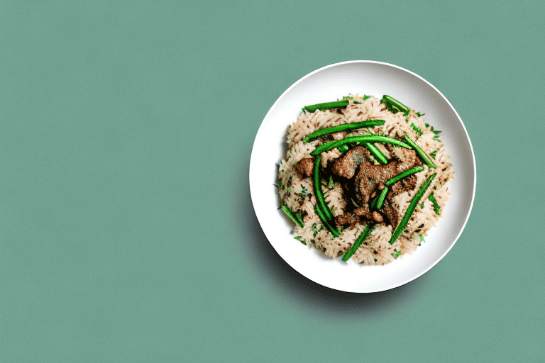 Persian Lamb and Green Bean Rice Pilaf Recipe