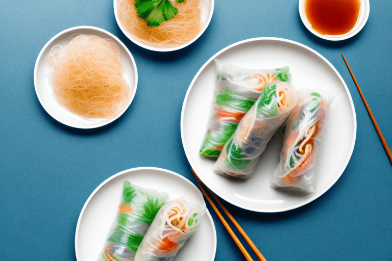 Rice Vermicelli vs Cellophane Noodles for Vietnamese Spring Rolls