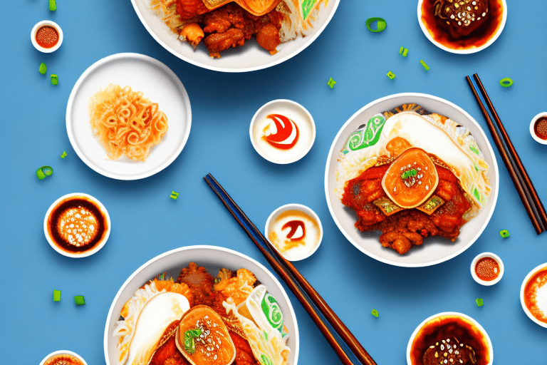 Korean Kimchi Fried Rice with Pork and Cabbage Recipe