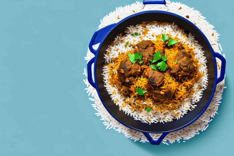Indian Lamb Biryani with Fragrant Basmati Rice and Peas Recipe