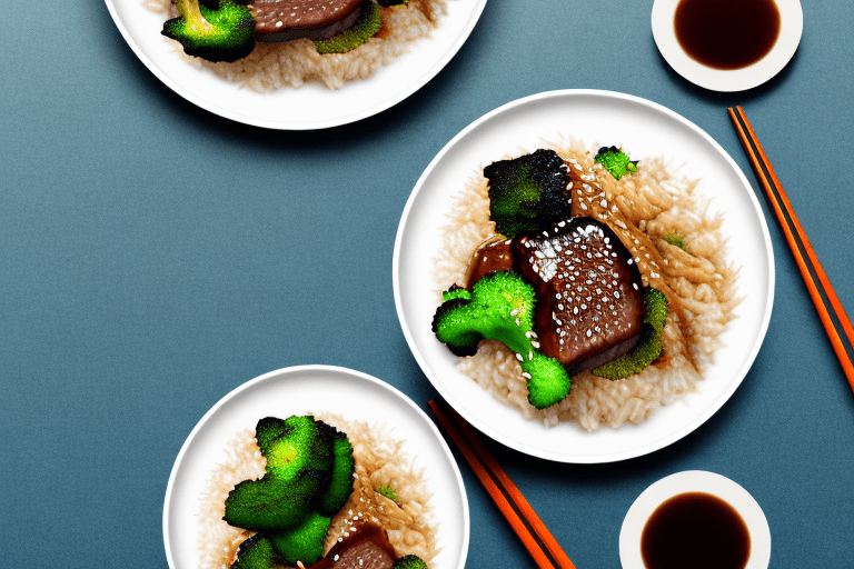 Teriyaki Glazed Beef and Broccoli Stir-Fry with Rice Recipe
