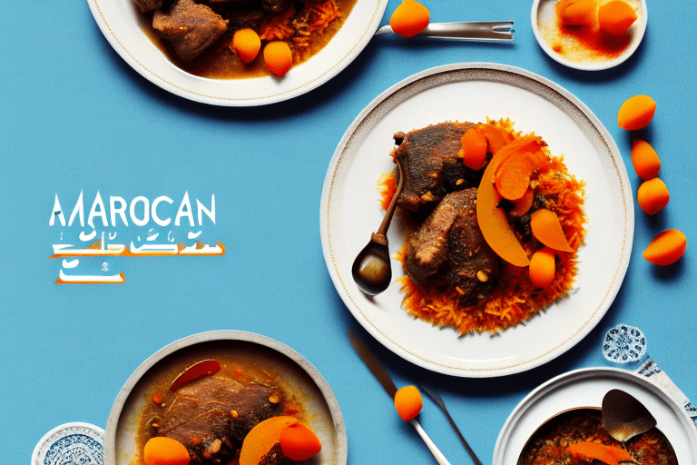 Moroccan Lamb and Apricot Tagine with Rice Recipe