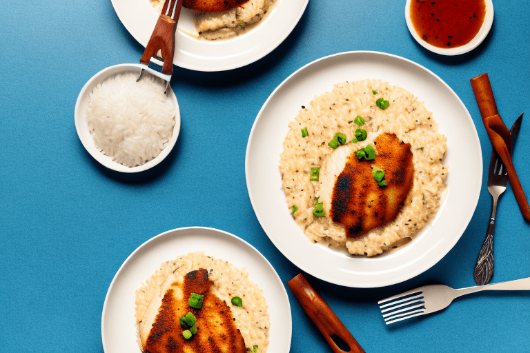 Cajun Chicken and Sausage Grits with Rice Recipe
