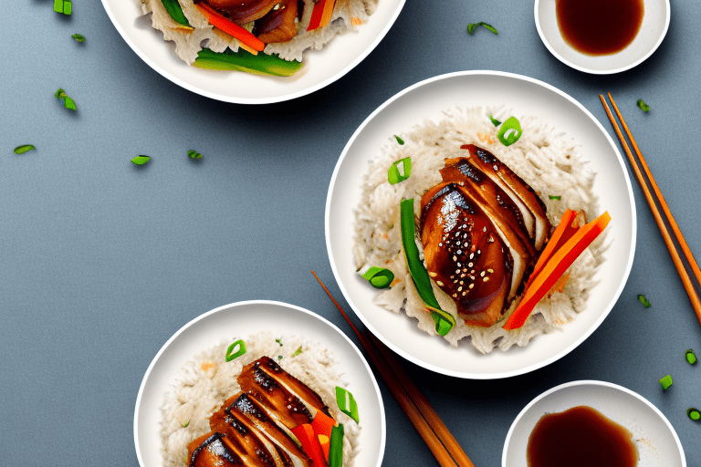 Teriyaki Glazed Turkey and Vegetable Stir-Fry with Rice Recipe