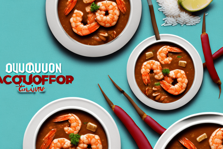 Cajun Shrimp and Andouille Sausage Gumbo with Rice Recipe