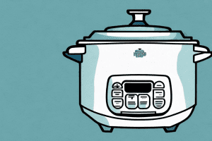 A rice cooker with steam coming out of it