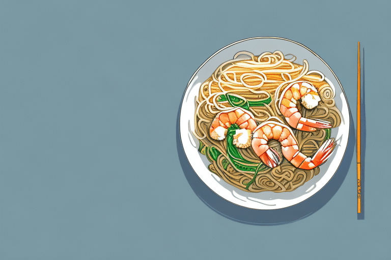 Rice Vermicelli vs Lo Mein Noodles for Ginger Garlic Shrimp Lo Mein