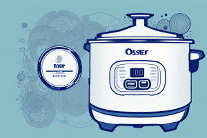 An oster rice cooker with all its components and features